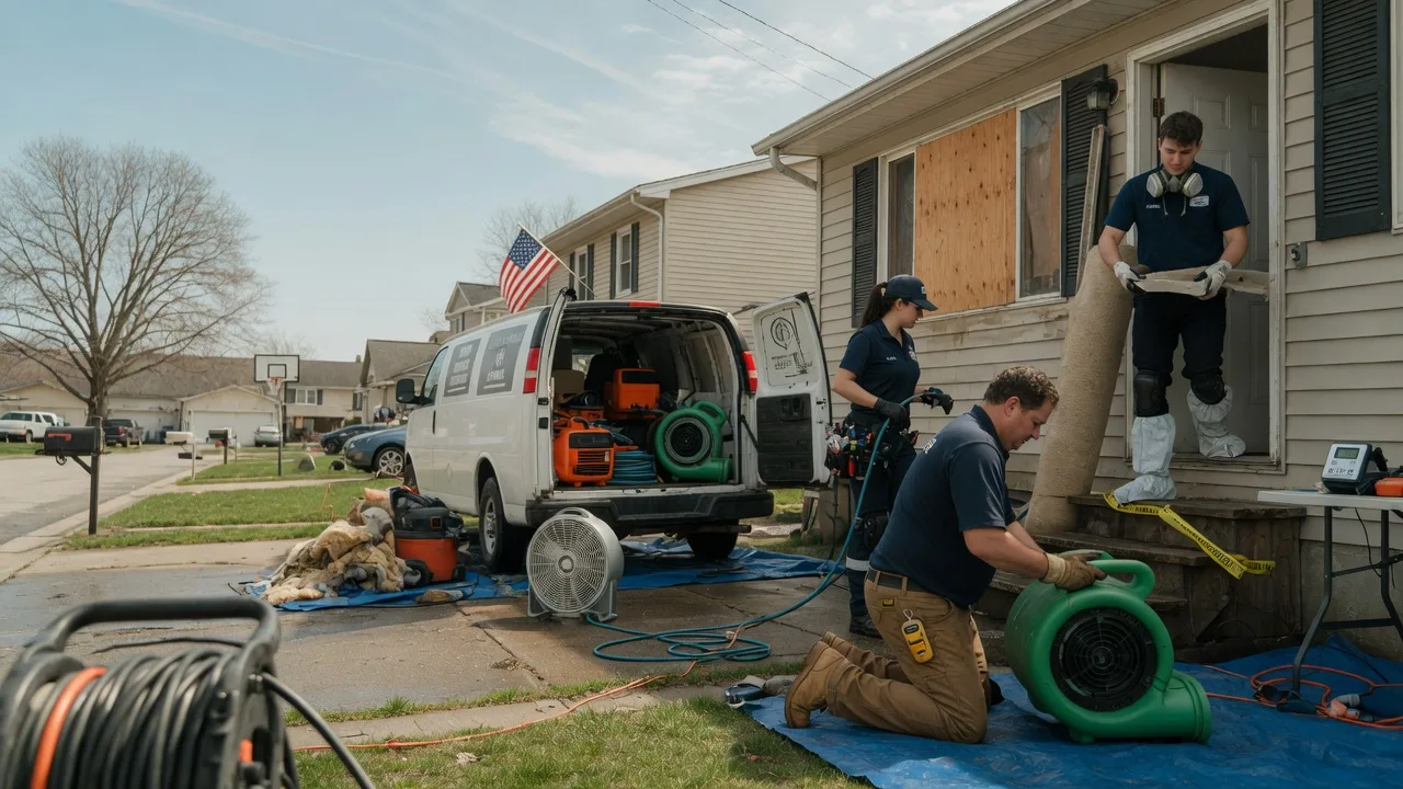 Water Damage Restoration in Brady, MT near me